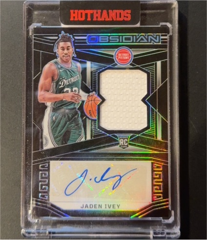 2022-23 Panini Obsidian #RC Jaden Ivey — front
