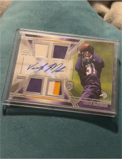 2014 Topps Prime Level V #PV-JM Jerick McKinnon — front