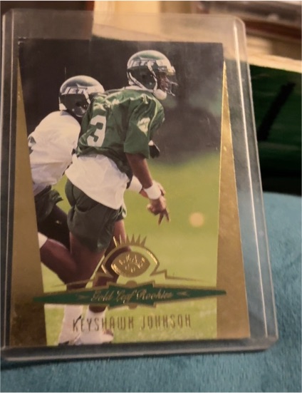 1996 Leaf Gold Leaf Rookies #6 Keyshawn Johnson — front