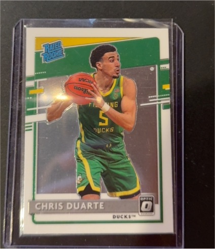 2021-22 Panini Chronicles Donruss Optic #229 Chris Duarte — front