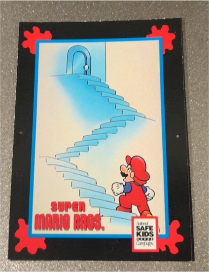1991 Impel Trading Card Treats #NNO Super Mario Bros. — front
