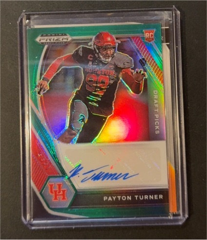 2021 Panini Prizm Draft Picks #DPA-PTU Payton Turner — front