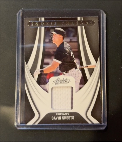 2022 Panini Absolute Rookie Threads #RT-GS Gavin Sheets — front