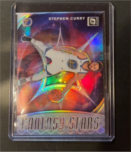 2019-20 Donruss Optic #13 Stephen Curry Fantasy Stars — front