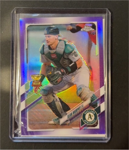 2021 Topps Chrome #55 Sean Murphy — front