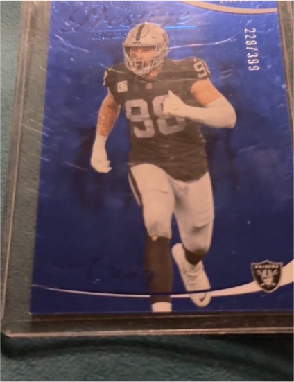 2020 Panini Mosaic #228 Maxx Crosby — front