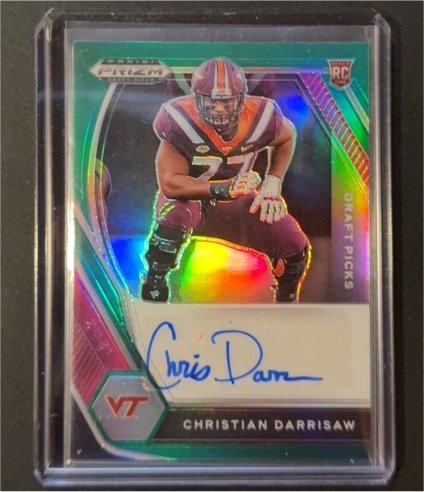 2021 Panini Prizm Draft Picks #DPA-CDA Christian Darrisaw — front