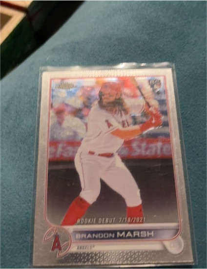 2022 Topps Chrome Update #USC188 Brandon Marsh — front