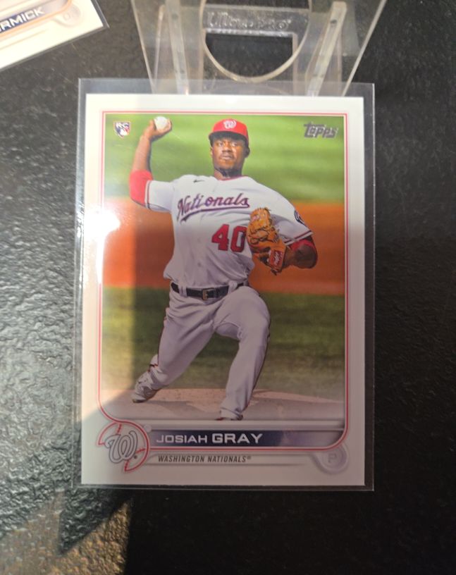 2022 Topps #89 Josiah Gray — front