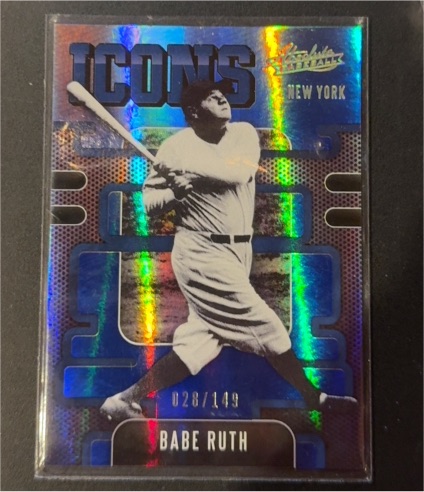 2021 Panini Absolute #I-1 Babe Ruth Icons — front
