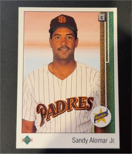 1989 Upper Deck #5 Sandy Alomar Jr. — front