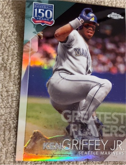 2019 Topps Chrome Update 150 Years of Professional Baseball #150C-14 Ken Griffey Jr. — front