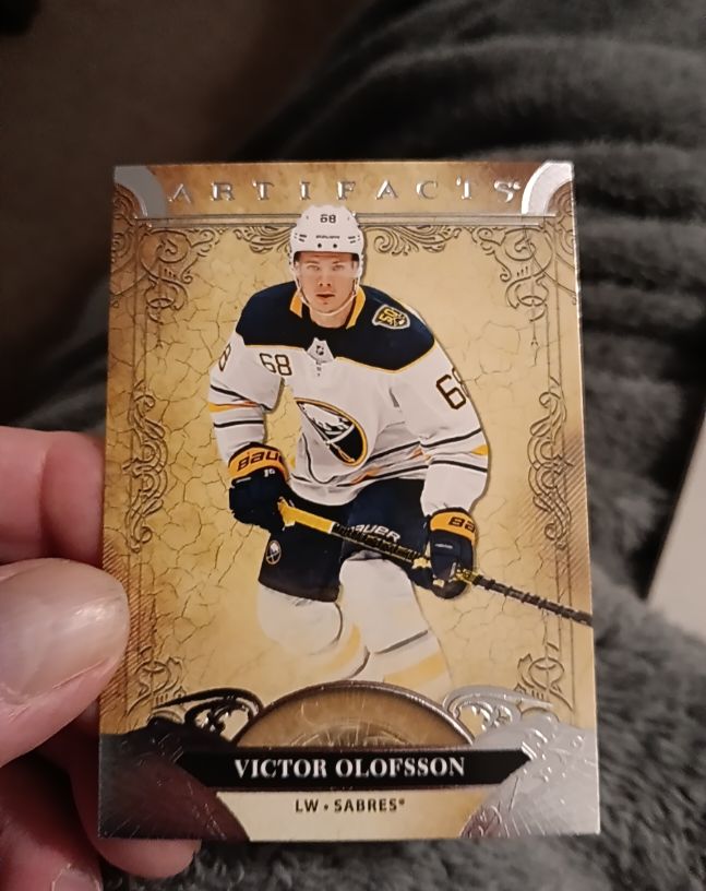 2020-21 Upper Deck Artifacts #78 Victor Olofsson — front