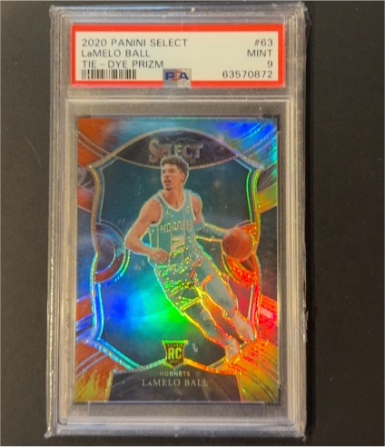 2020 Panini Select #63 LaMelo Ball — front