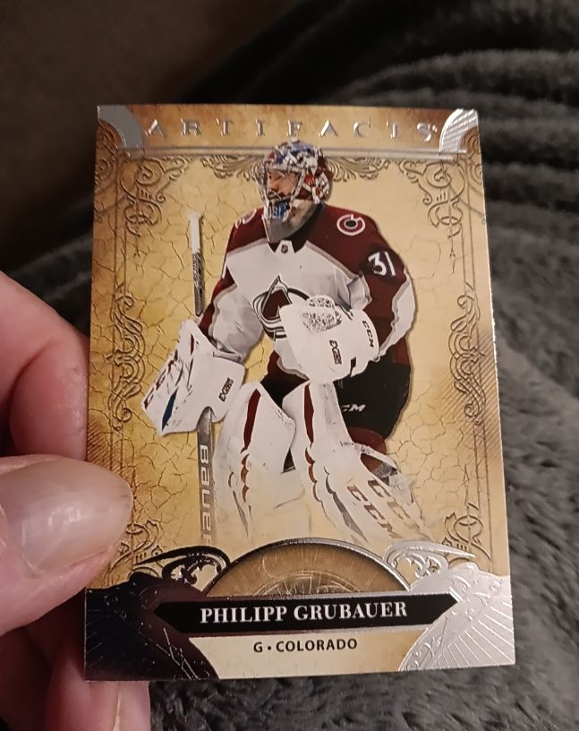 2020-21 Upper Deck Artifacts #99 Philipp Grubauer — front