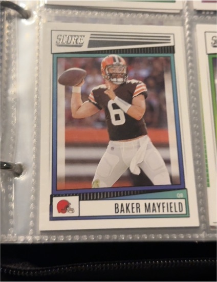 2022 Panini Score #203 Baker Mayfield — front