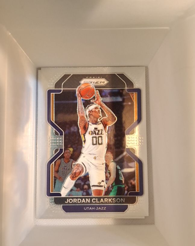 2021-22 Panini Prizm #127 Jordan Clarkson — front