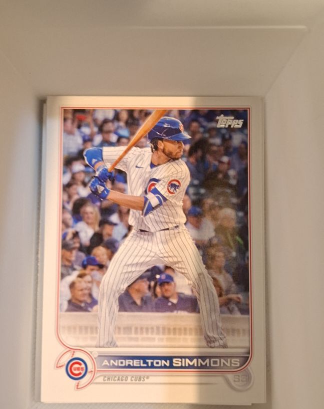 2022 Topps #S9 Andrelton Simmons — front