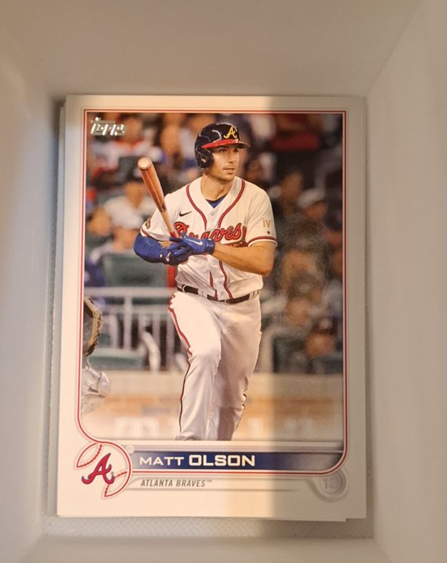 2022 Topps Update #US2 Matt Olson — front