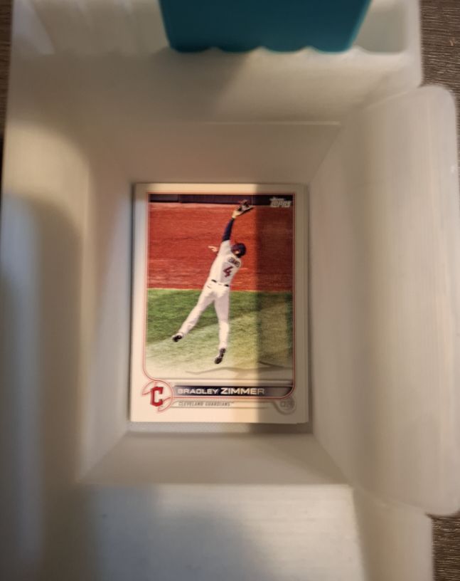 2022 Topps Series 2 #407 Bradley Zimmer — front