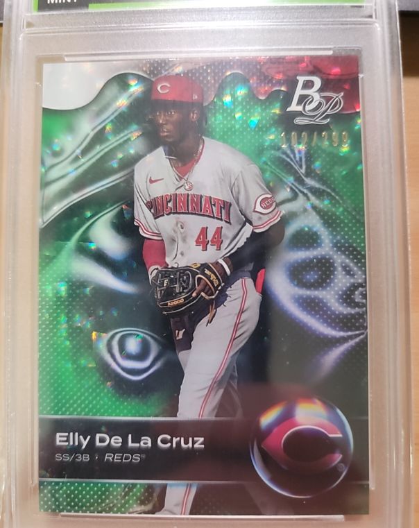 2023 Bowman Platinum #TOP-93 Elly De La Cruz — front