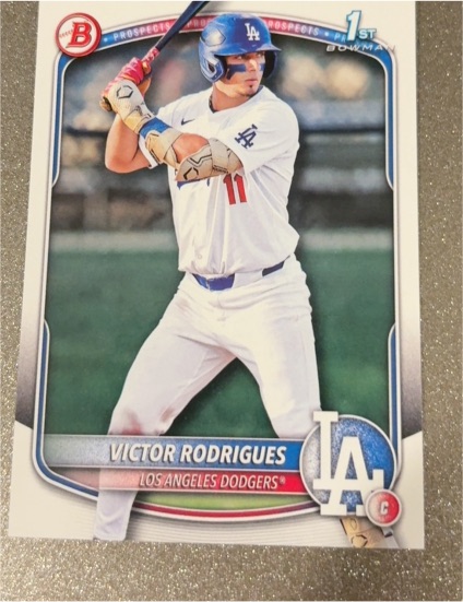 2025 Bowman #BP-45 Victor Rodrigues — front