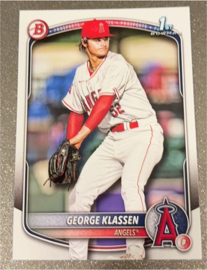 2025 Bowman #BP-63 George Klassen — front
