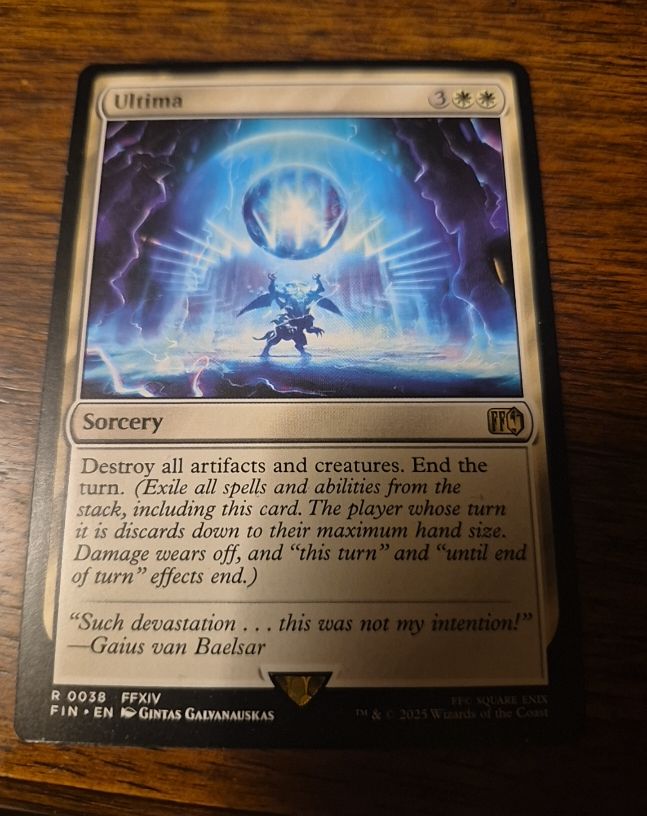 2025 Magic The Gathering #0038 Ultima — front
