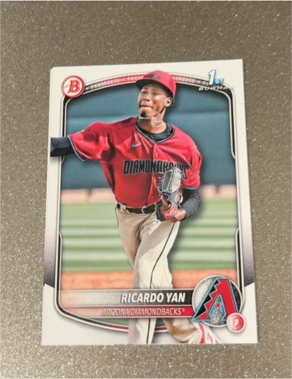 2025 Bowman #BP-31 Ricardo Yan — front