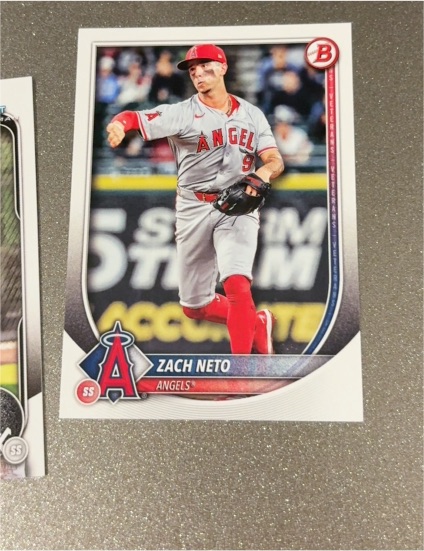 2025 Bowman #55 Zach Neto — front