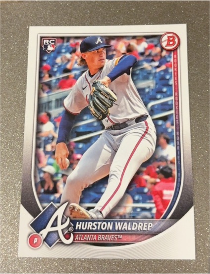 2025 Bowman #61 Hurston Waldrep — front