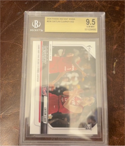 2024 Panini Instant WNBA #236 Caitlin Clark — front