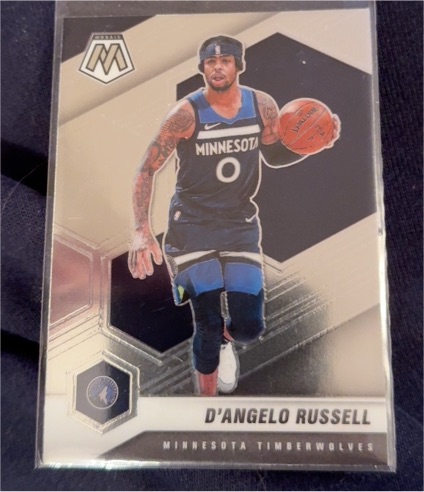 2020-21 Panini Mosaic #147 D'Angelo Russell — front