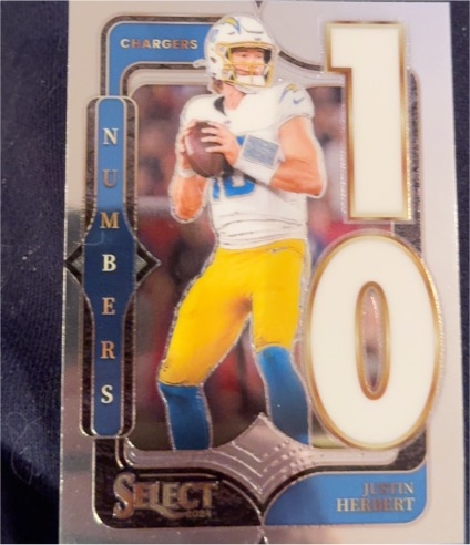 2024 Panini Select #17 Justin Herbert — front