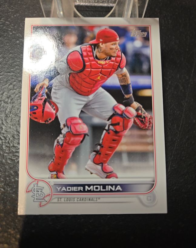 2022 Topps Series 1 #205 Yadier Molina — front