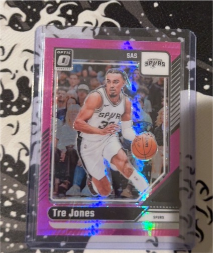 2024-25 Donruss Optic #112 Tre Jones — front