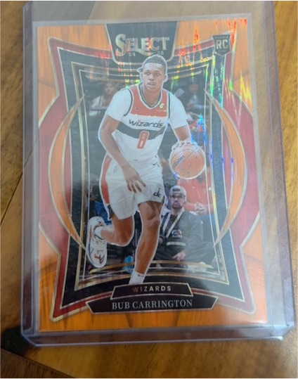 2024-25 Panini Select #81 Bub Carrington — front