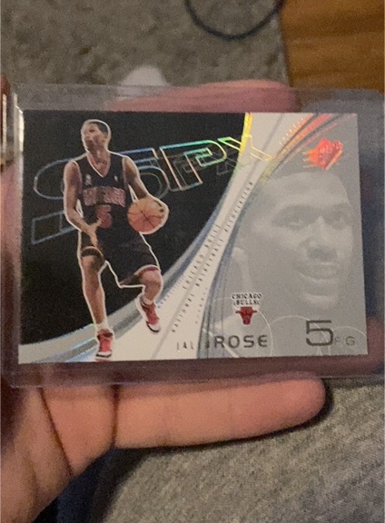 2002-03 Upper Deck SPx #8 Jalen Rose — front