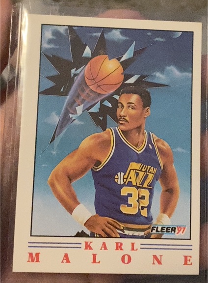 1991 Fleer #5 Karl Malone Pro Visions — front