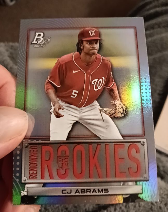 2022 Bowman Platinum #RR-19 CJ Abrams — front