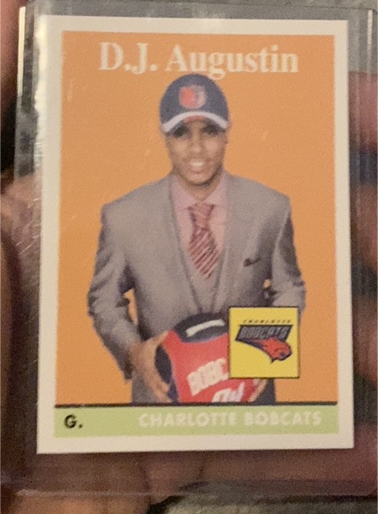 2008-09 Topps 1958-59 Variations #204 D.J. Augustin — front