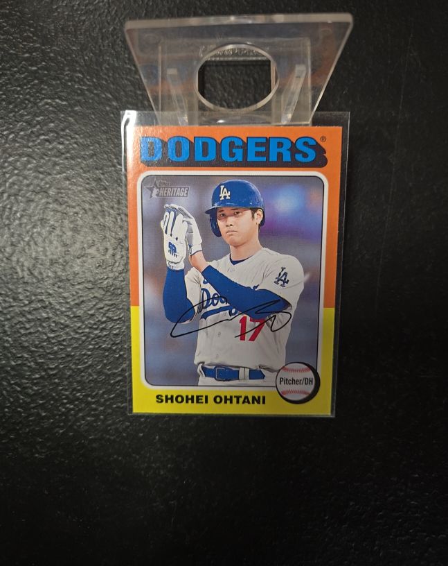 2024 Topps Heritage #371 Shohei Ohtani — front