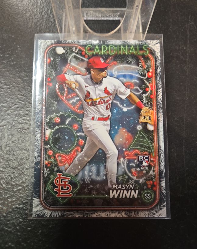 2024 Topps Holiday #H94 Masyn Winn — front