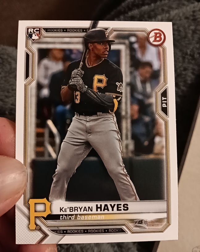 2021 Bowman #66 Ke'Bryan Hayes — front