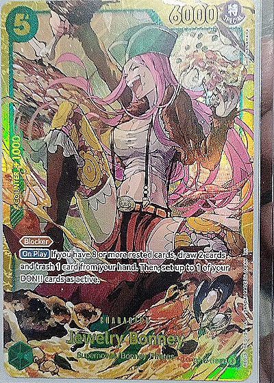 One Piece TCG Legacy of the Master OP12-118 Jewelry Bonney — front