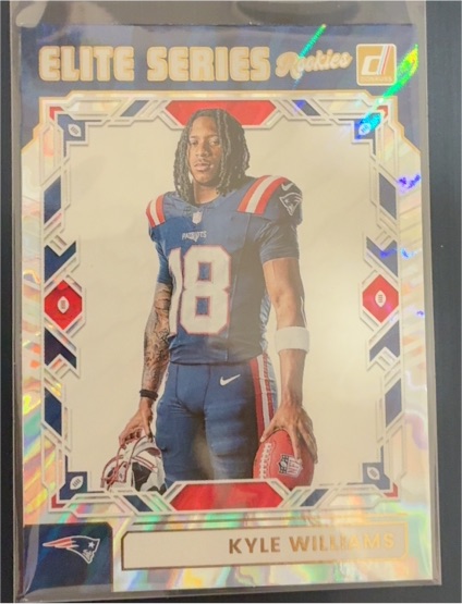 2025 Donruss Elite Series Rookies #ESR-KWS Kyle Williams — front