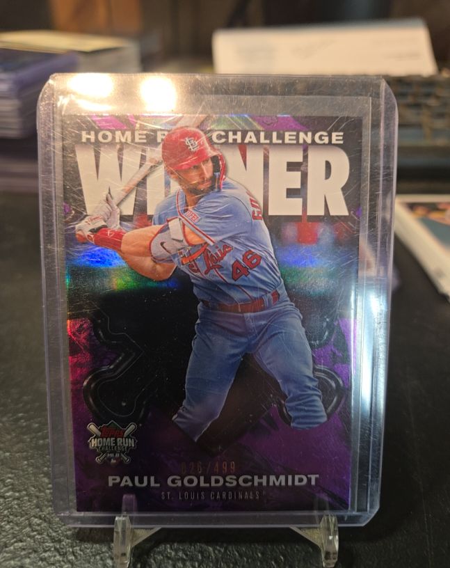 2024 Topps Home Run Challenge Winner #HRCW-24 Paul Goldschmidt — front