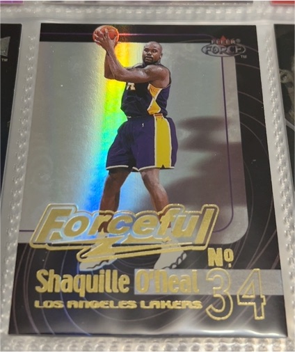 1999-00 Fleer Force #F3 Shaquille O'Neal — front