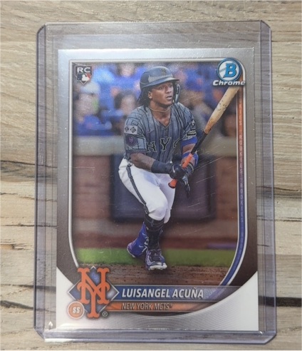 2025 Bowman Chrome #32 Luisangel Acuna — front