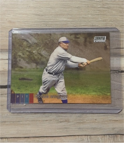 2020 Topps Stadium Club Chrome #148 Honus Wagner — front